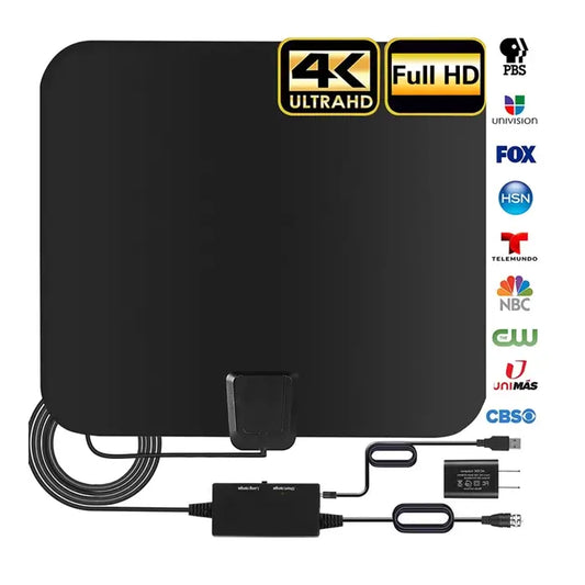 2023 Edition - 4K 1080P HDTV Indoor Digital Amplified TV Antenna - 3600 Mile Range