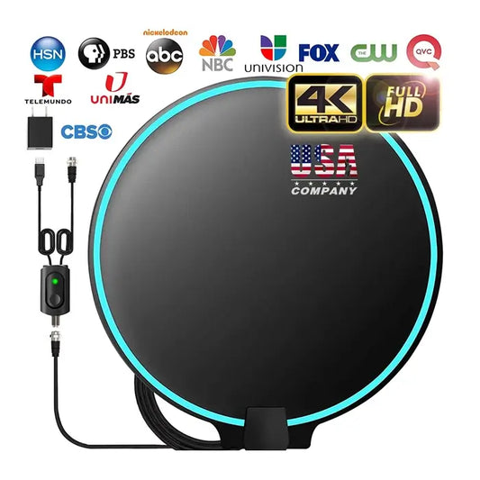 2023 Edition - Amplified HD Digital TV Antenna 4K 1080p Support