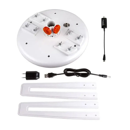 2023 Edition - Premium Omni Directional Digital Amplified Outdoor TV Antenna - HD VHF, 40ft Cable, and J-Pole Mount